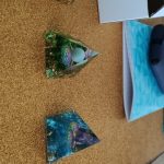 Love! Deep Om Blue Quartz & Amethyst Orgone Pyramid photo review